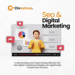 social media poster for chreatives instagram page